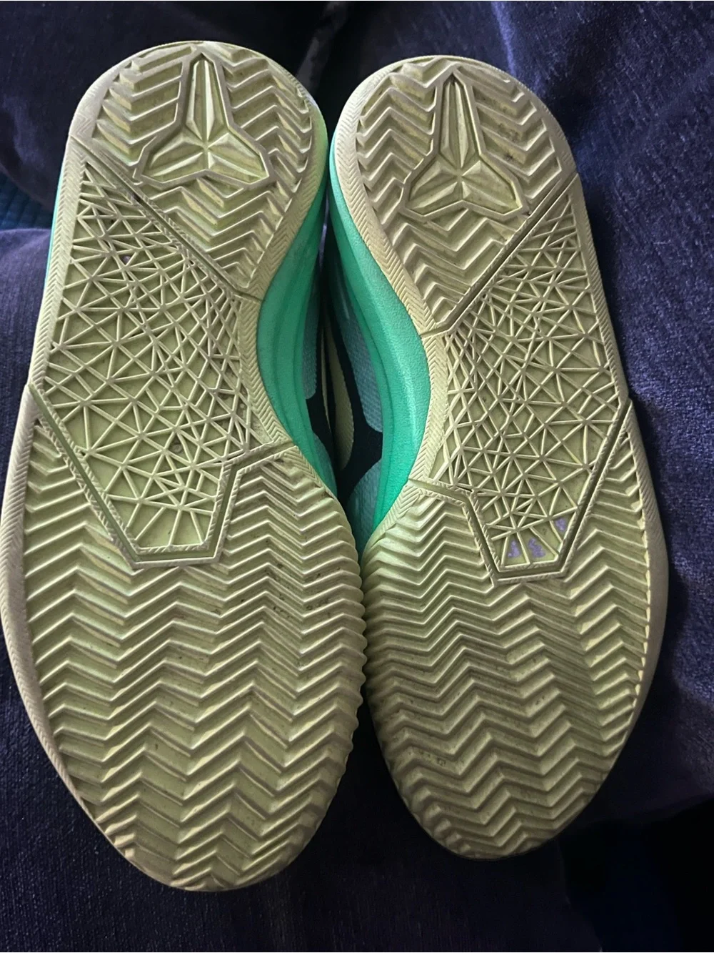 Nike Kobe youth Green and Black Lightweight Sneakers